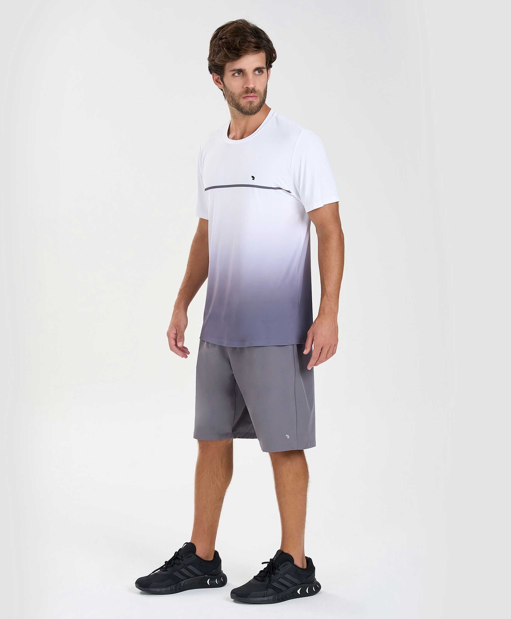 Camiseta Skin Fit Degradê