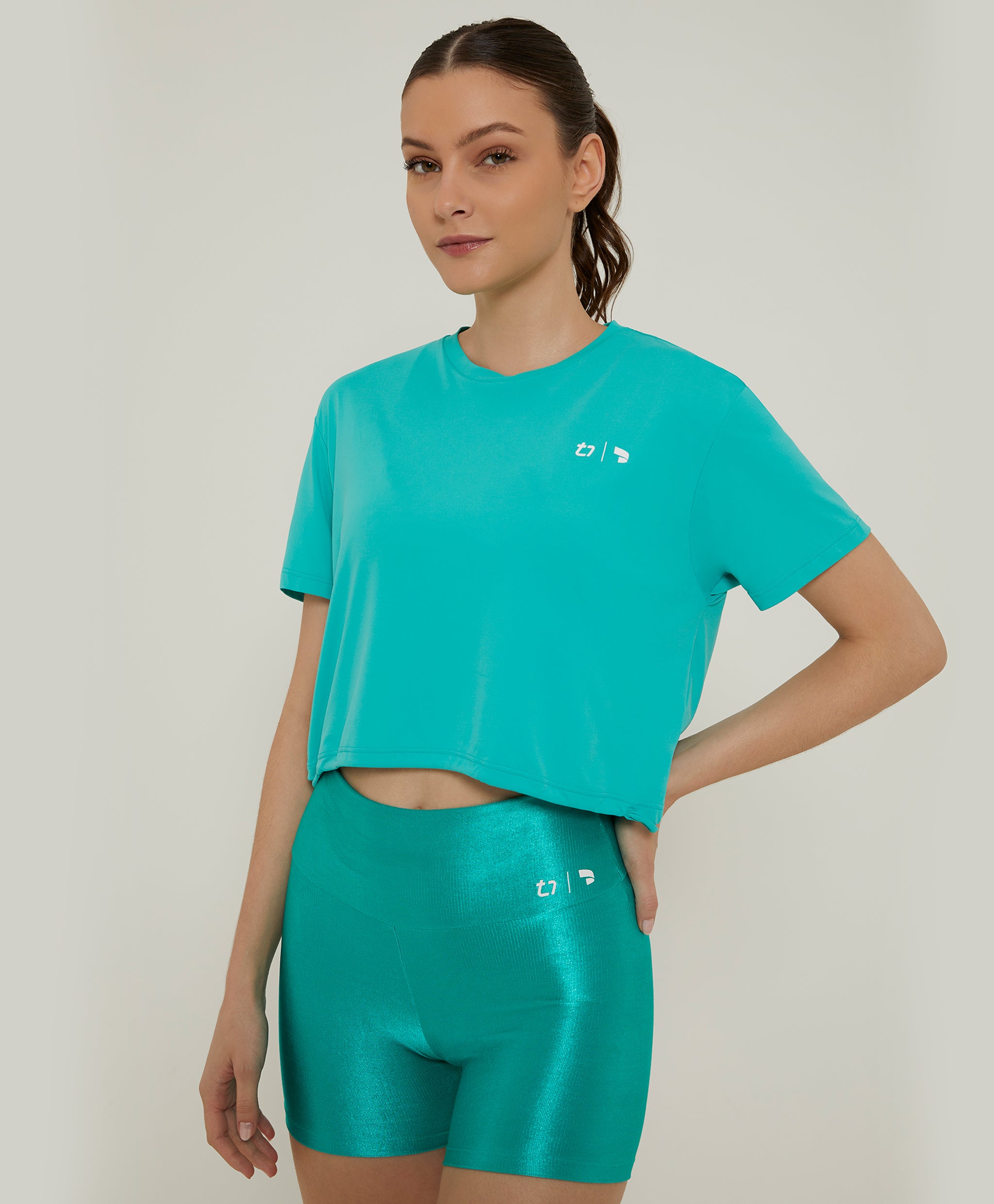 T-Shirt Cropped Tn Ag Play Time