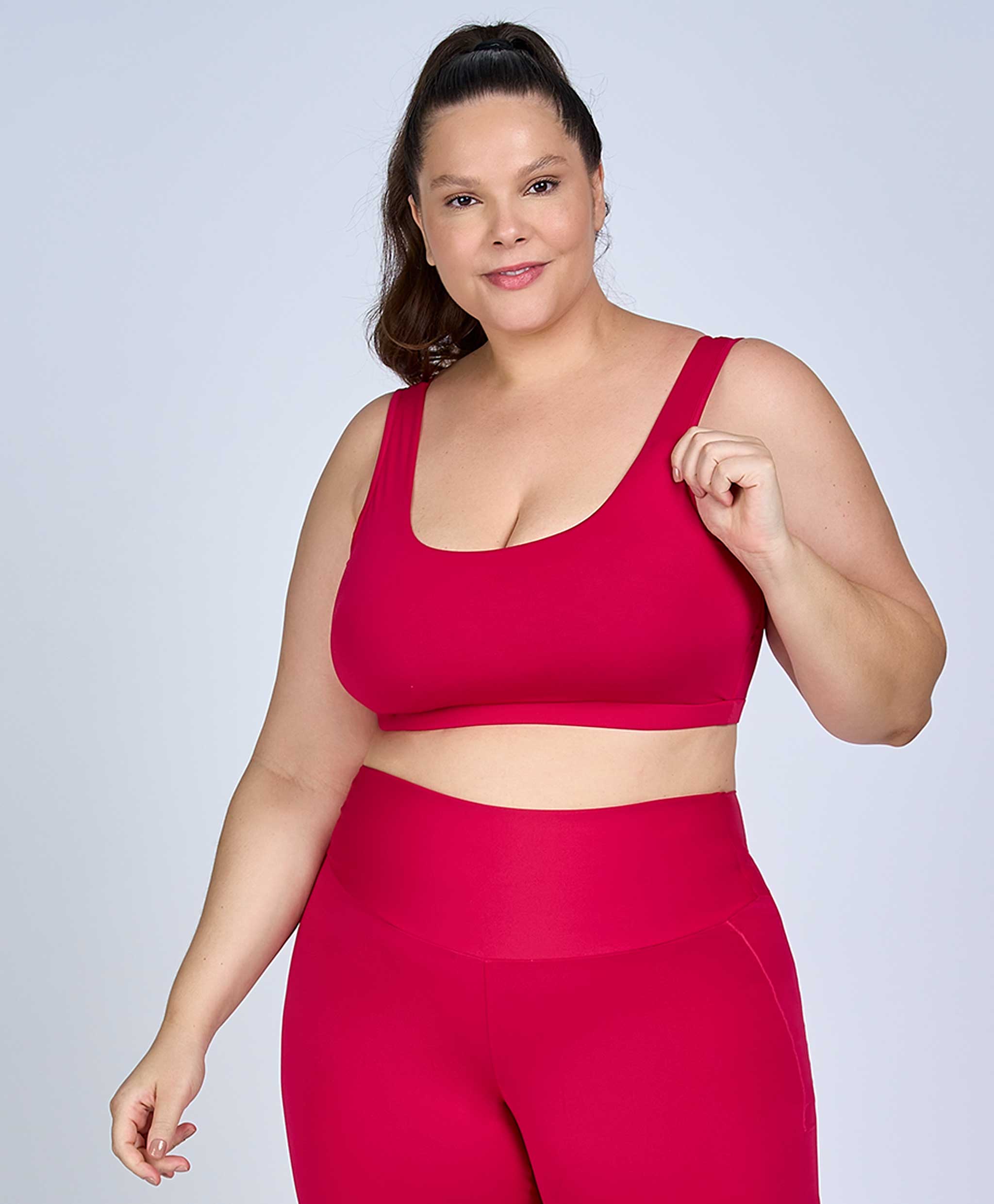 Top Plus Size Hyper Costas Regata