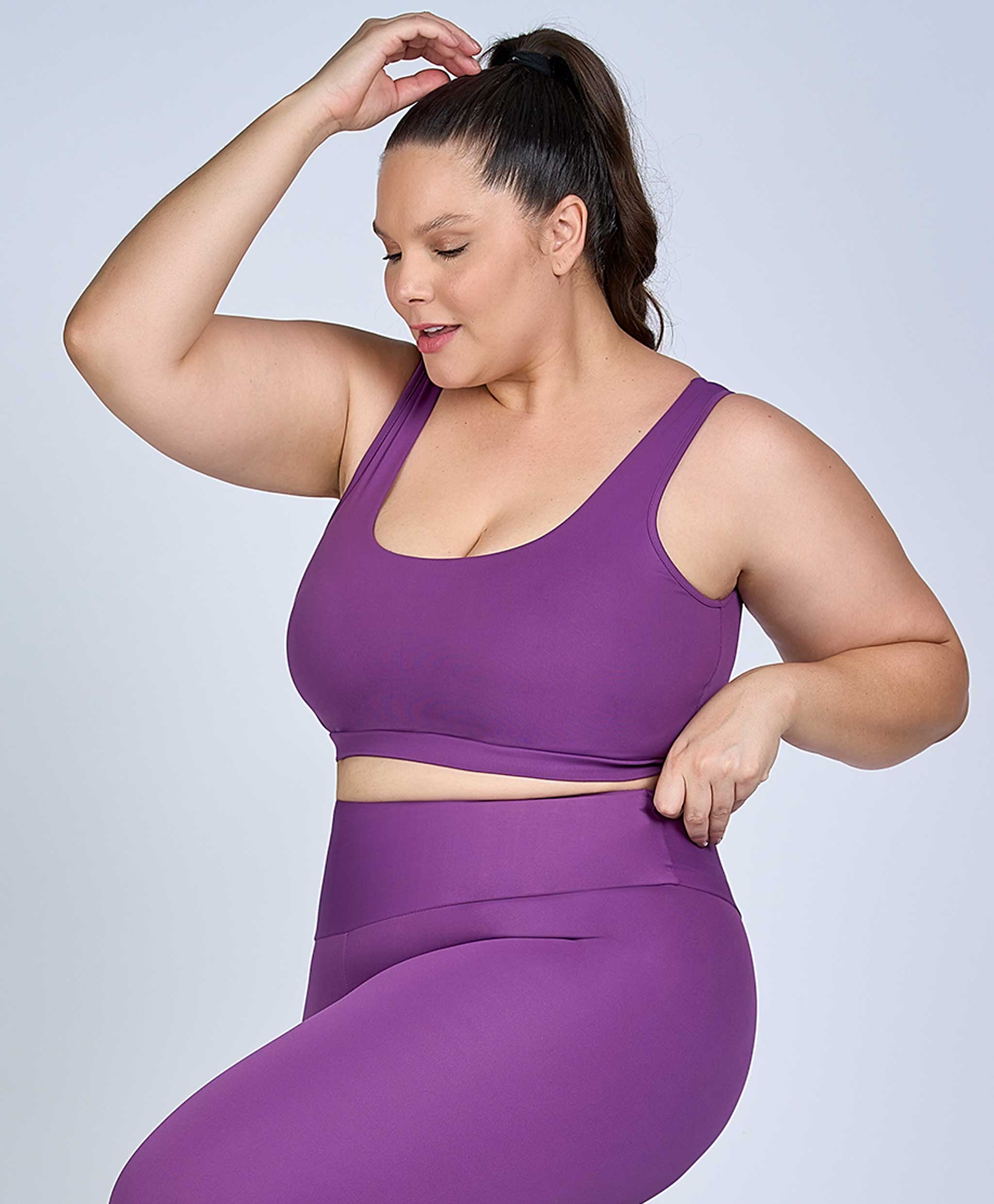 Top Plus Size Hyper Costas Regata