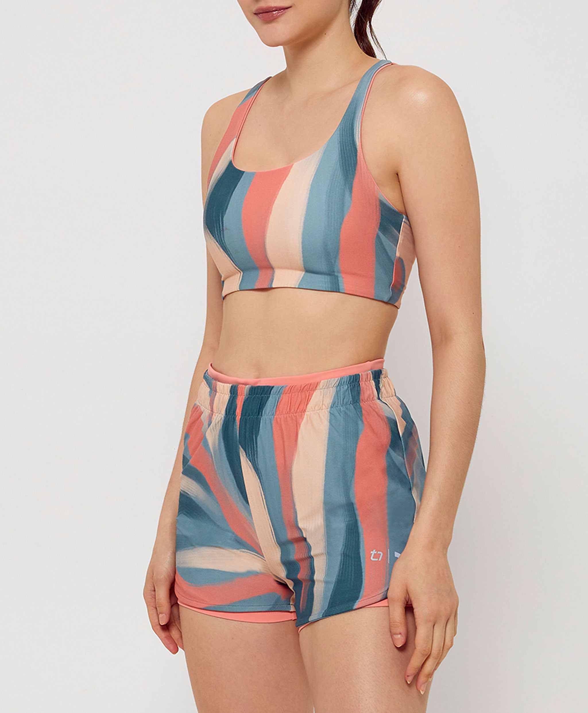 Double-Sided Top with Crossed Back Tn Ag