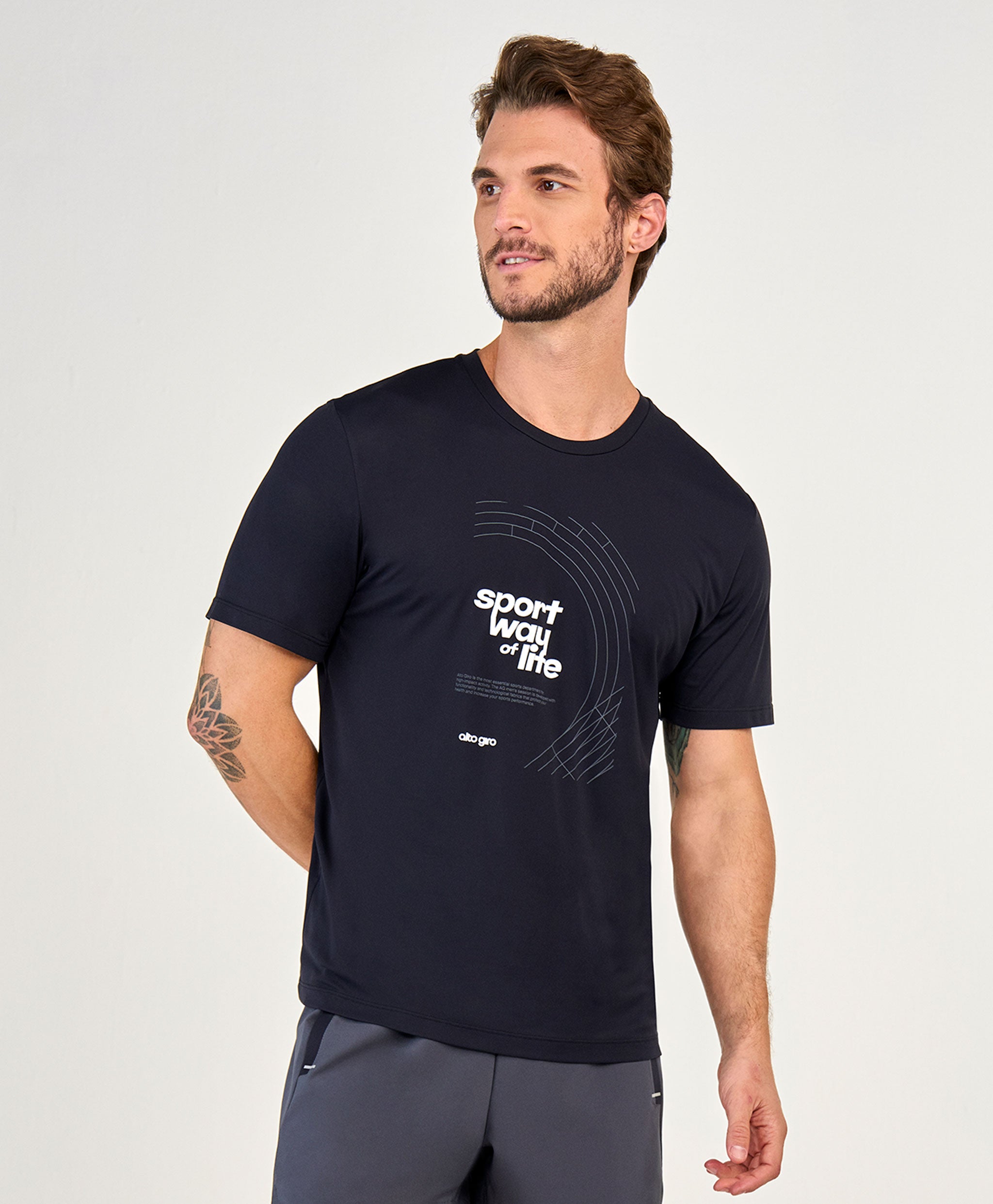 Camiseta Sport Estampada