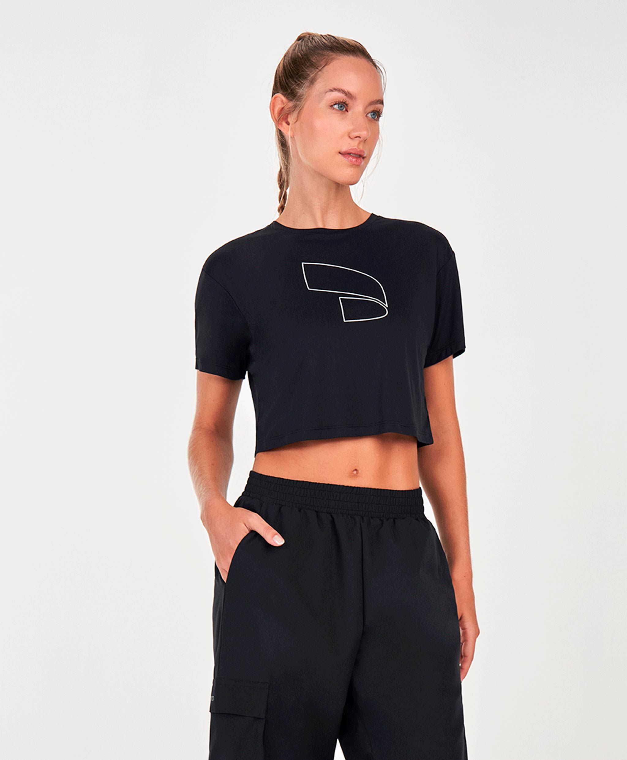 T-Shirt Cropped Símbolo