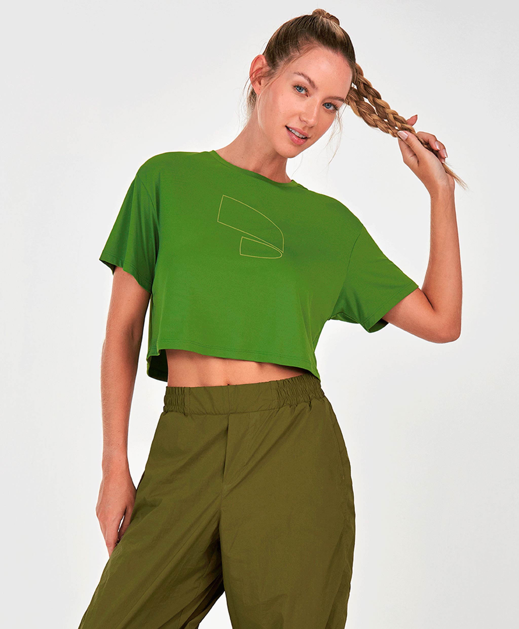 T-Shirt Cropped Símbolo