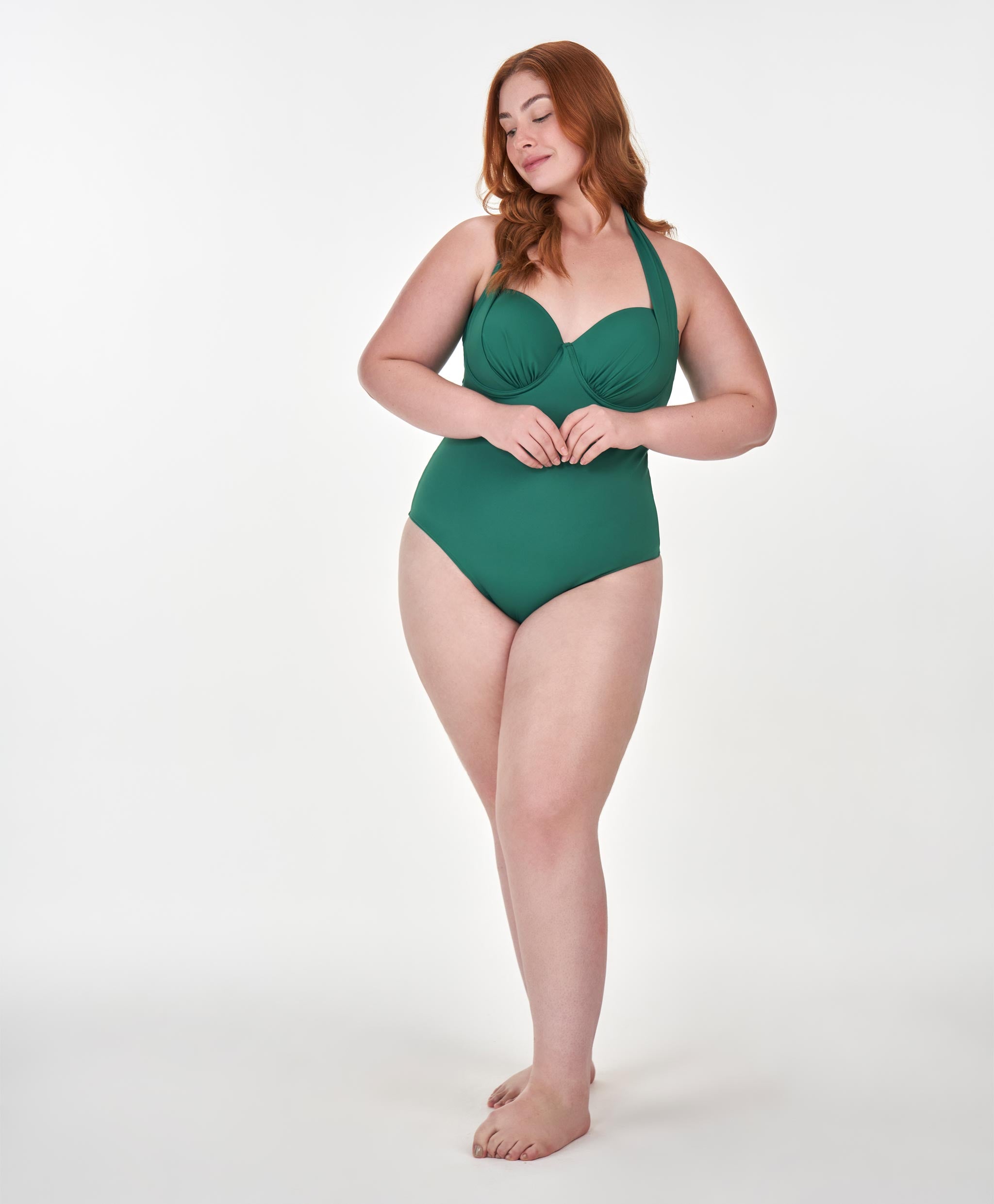 Maiô Plus Size Busto Versatil