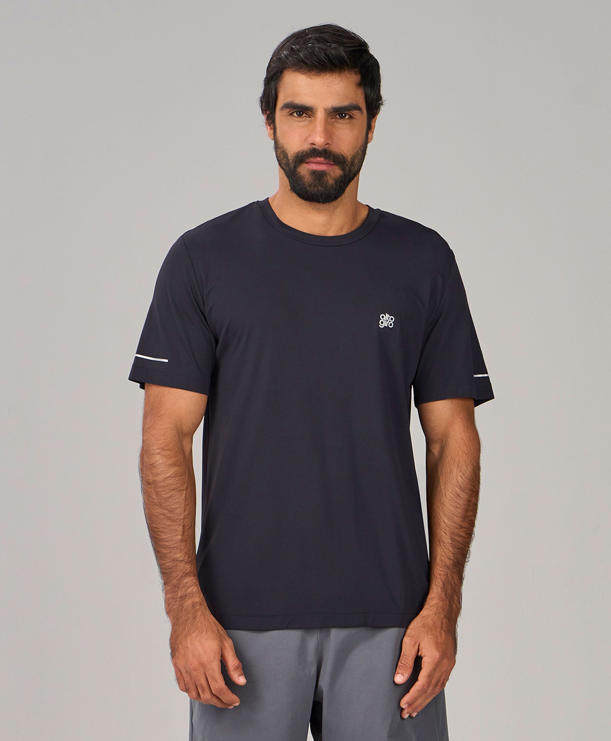 Camiseta Basic Colors Com Refletivos