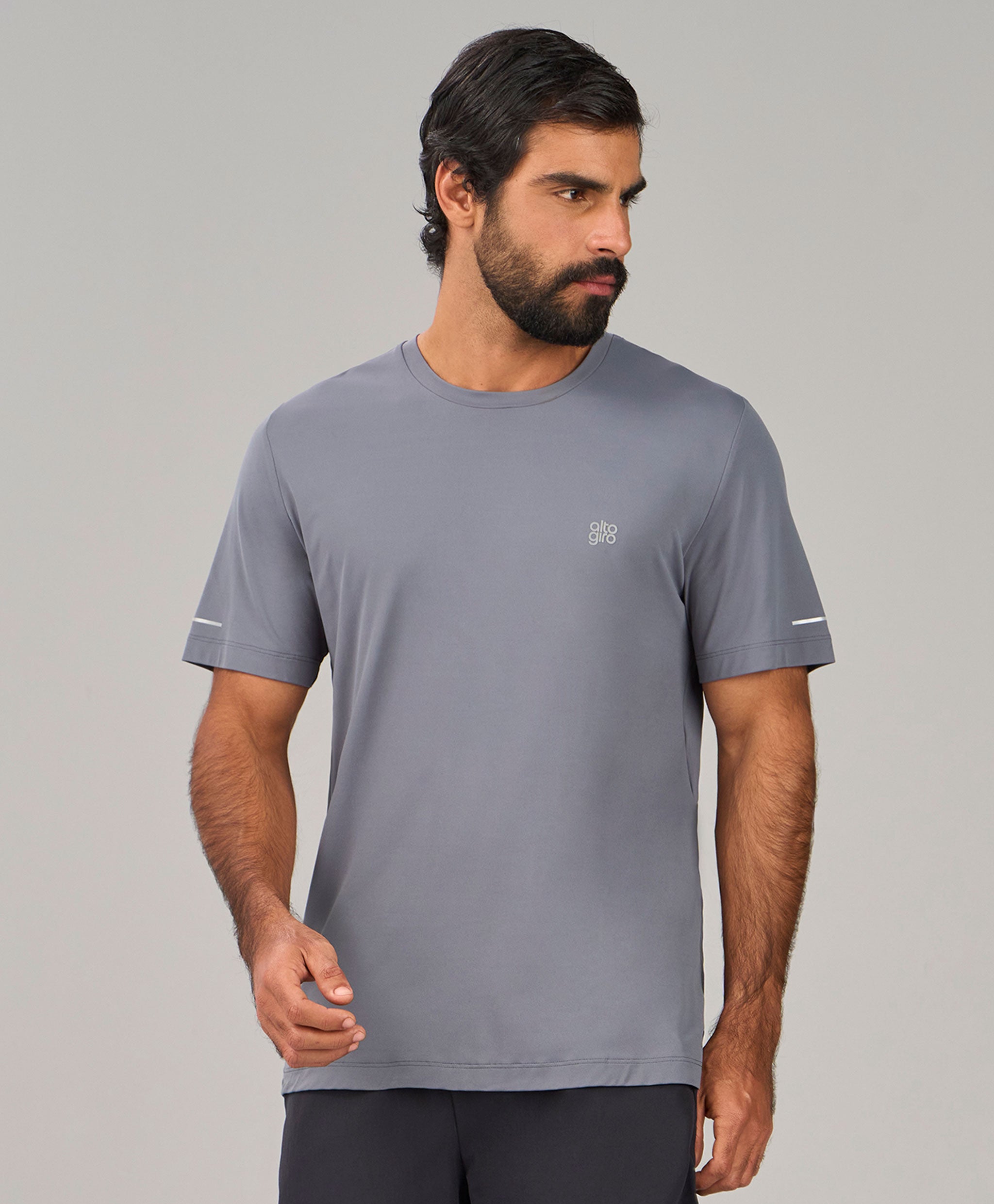 Camiseta Basic Colors Com Refletivos