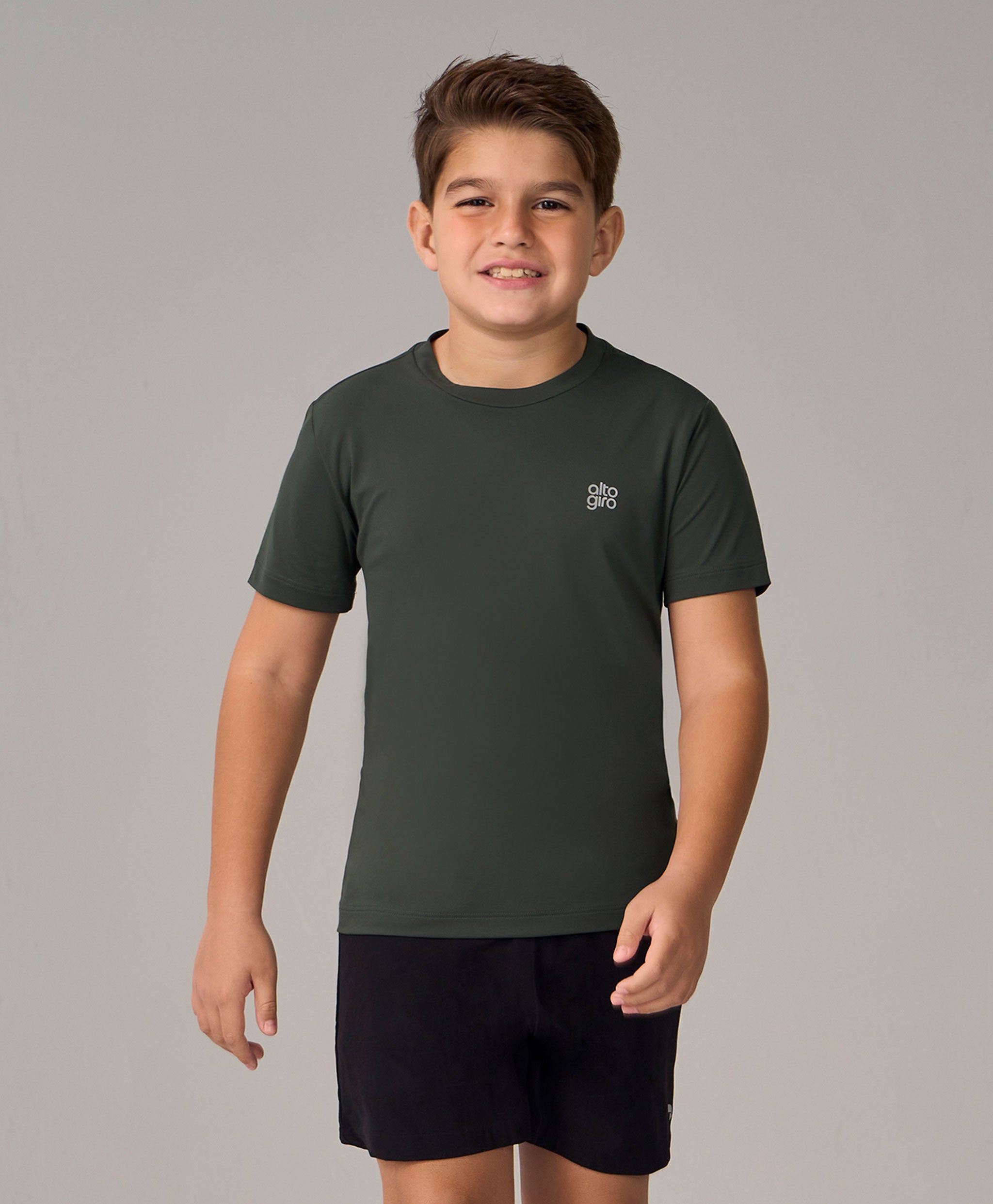 Camiseta Basic Com Refletivos Kids