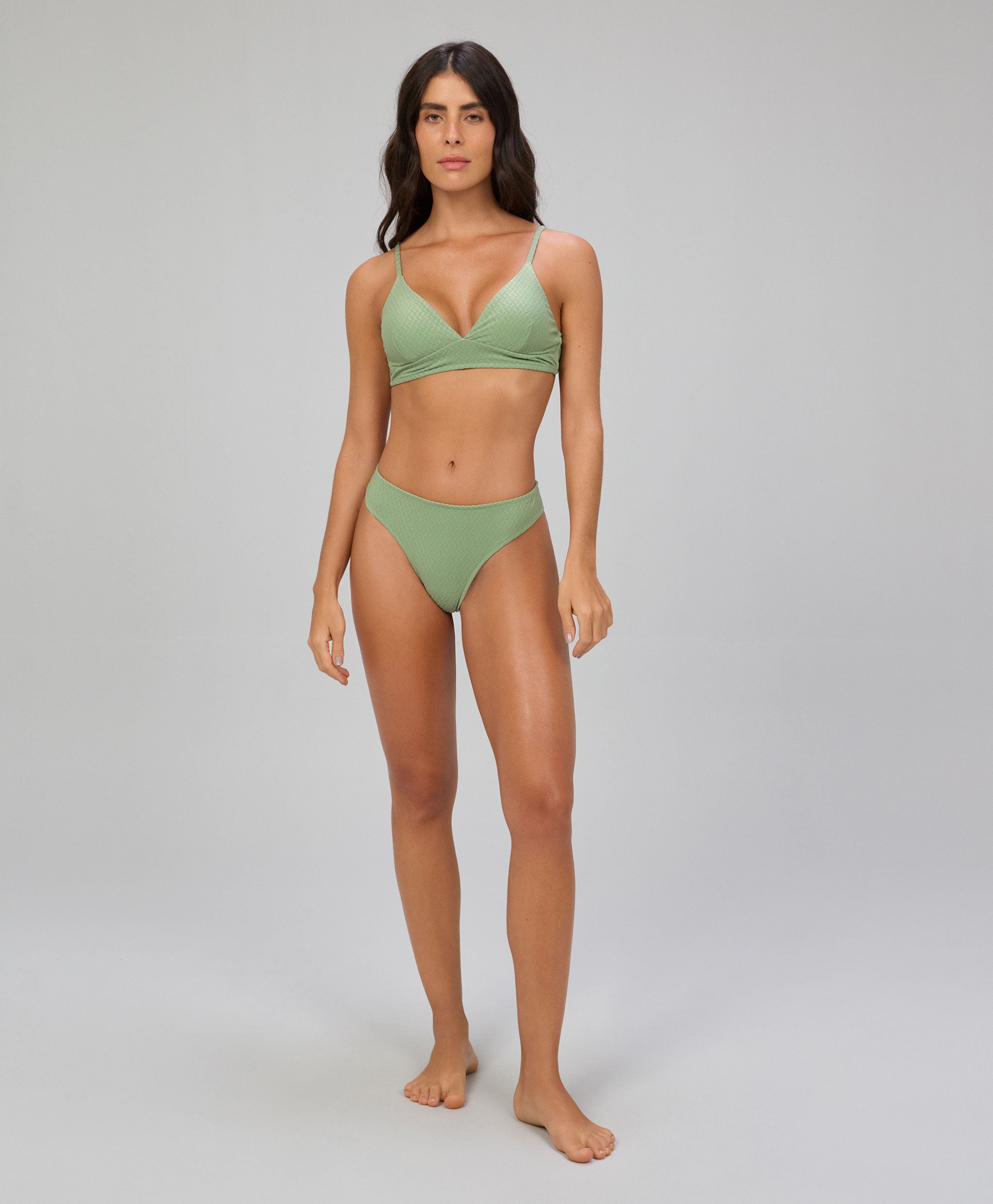 Biquíni Top Jacquard