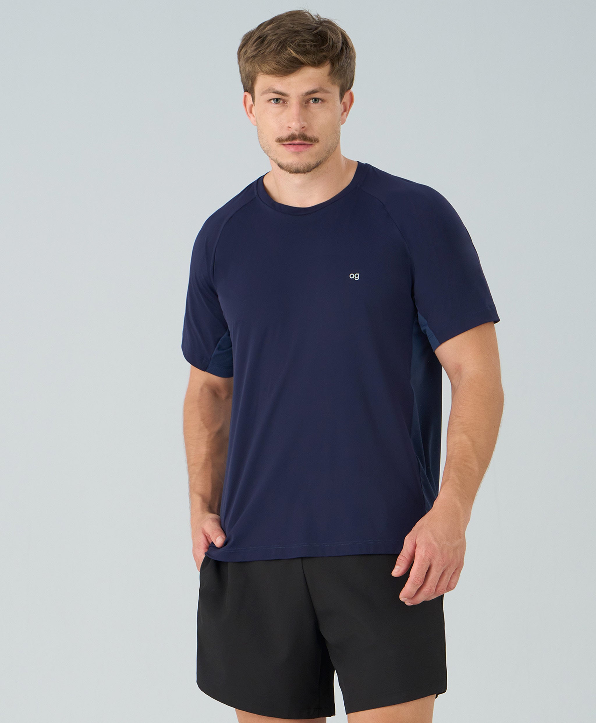 Camiseta Raglan Com Dry