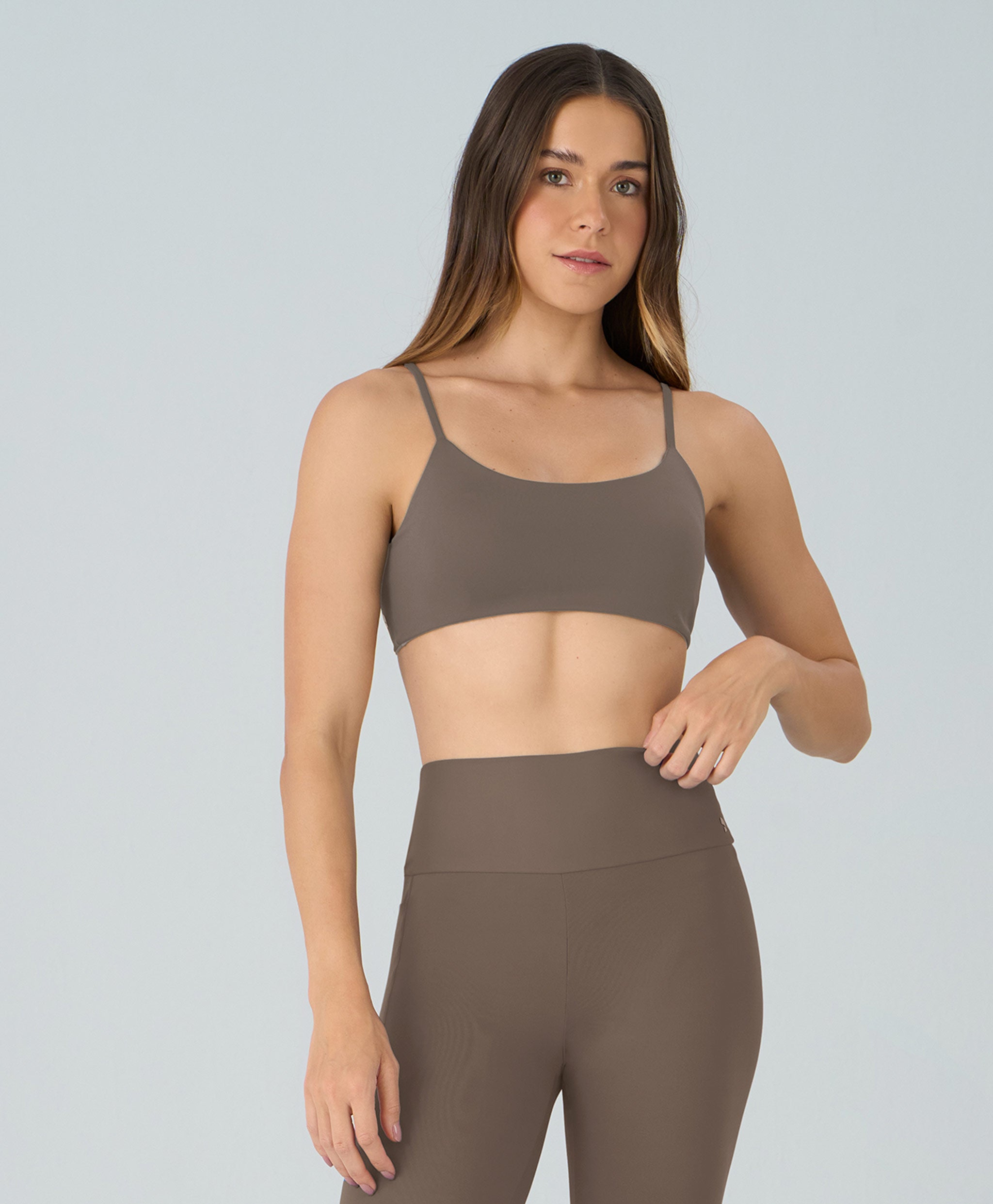 Top Eterno Liso Costas Decotadas