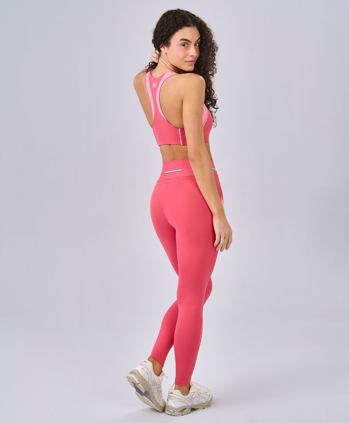 Legging Bicolor Com Cordão — foto 2