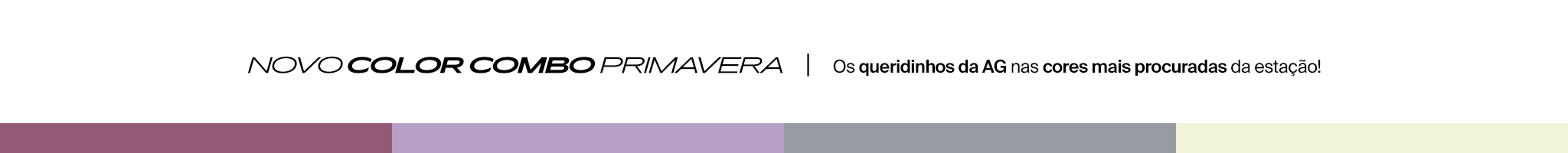 COLOR COMBO - Spring 2026