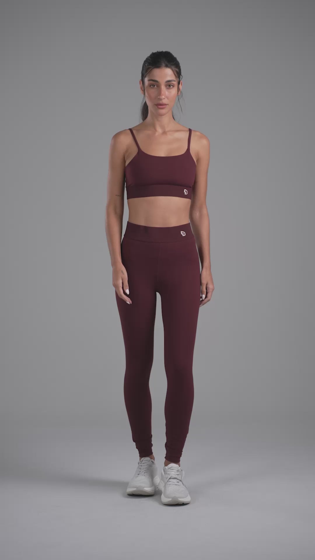 Legging Cós Canelado Alto Giro — foto 3